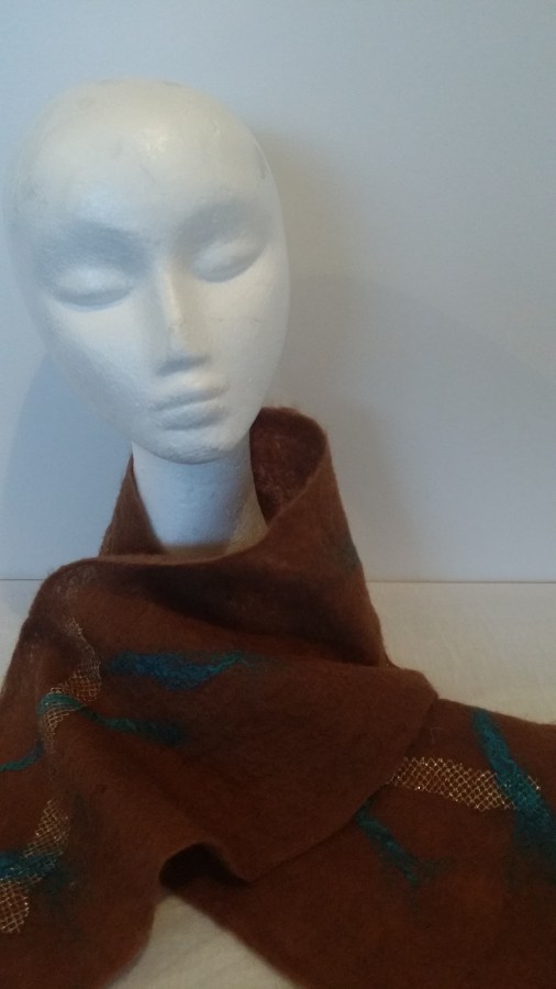 felted scarf $30NZD