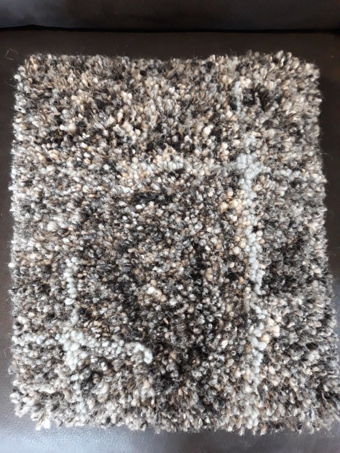 handknotted alpaca cushion with blue accent $66 NZD